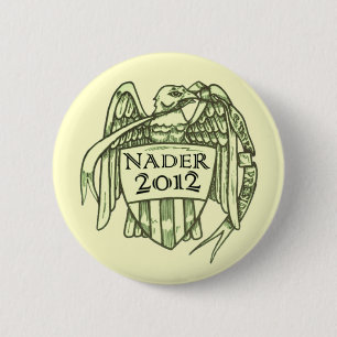NADER 2012 6 CM ROUND BADGE