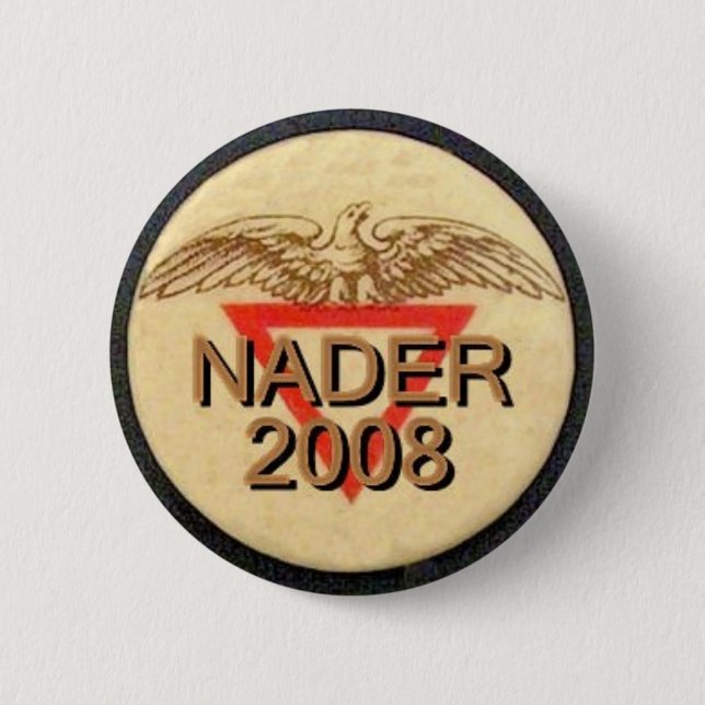 Nader Ayn Rand-style Button (Front)