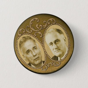 Nader/FDR Retro Button