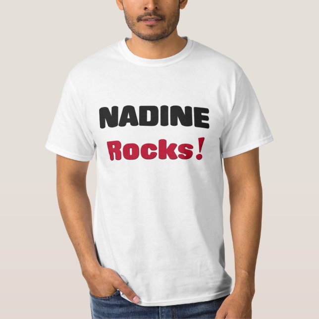 Nadine Rocks T-Shirt (Front)