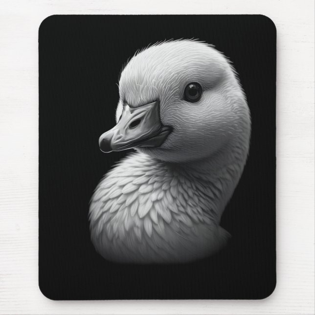 "Nadine the Goose" Art Mouse Pad (Front)