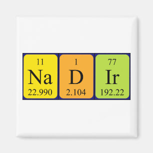 Nadir periodic table name magnet