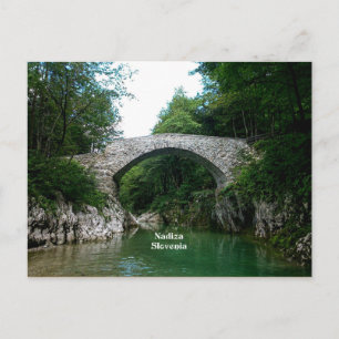 Nadiza Slovenia, Nadiza River Postcard