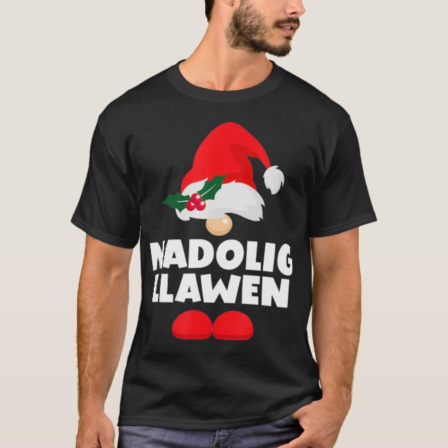 Nadolig Llawen Wales Welsh Cymru Happy Christmas G T-Shirt (Front)