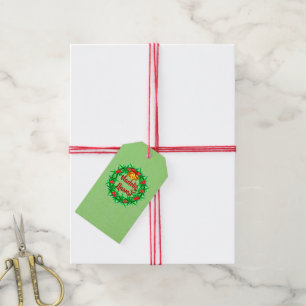 Nadolig Llawen Welsh Merry Christmas Gift Tags