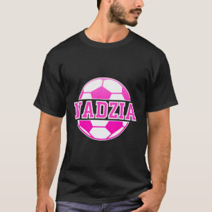 Nadzia Name Soccer Play Football Sports Fan Balls T-Shirt
