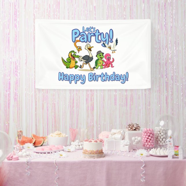 Nae Nae & Lulu Adventures Party Banner (Party)