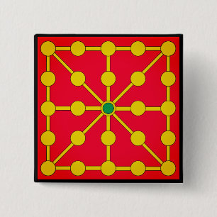 Nafarroa 15 Cm Square Badge