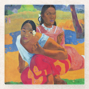 Nafea Faaipoipo , 1892 Glass Coaster