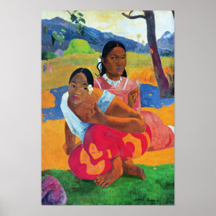 Nafea Faaipoipo , 1892 Poster