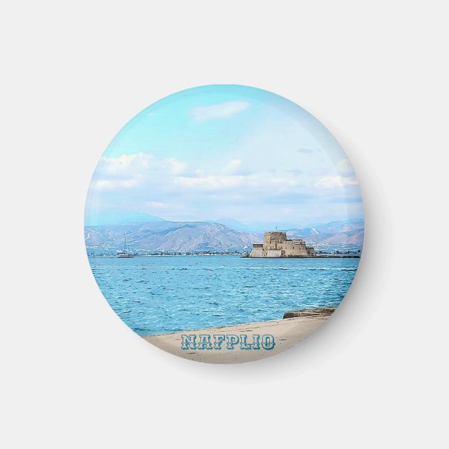 Nafplio Souvenir Magnet (Front)