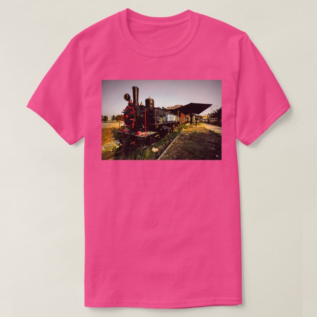 Nafplion Steam T-Shirt (Design Front)