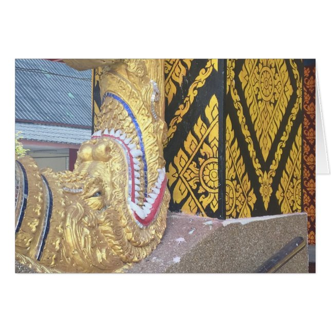 Naga Dragon in Chiang Mai, Thailand (Front Horizontal)