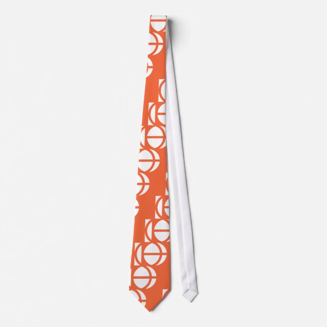 Nagano Prefecture, Japan flag Tie (Front)