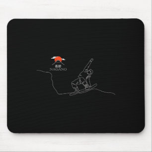 Nagano Snowboard  Mouse Mat