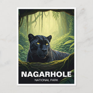 Nagarhole National Park India Travel Postcard
