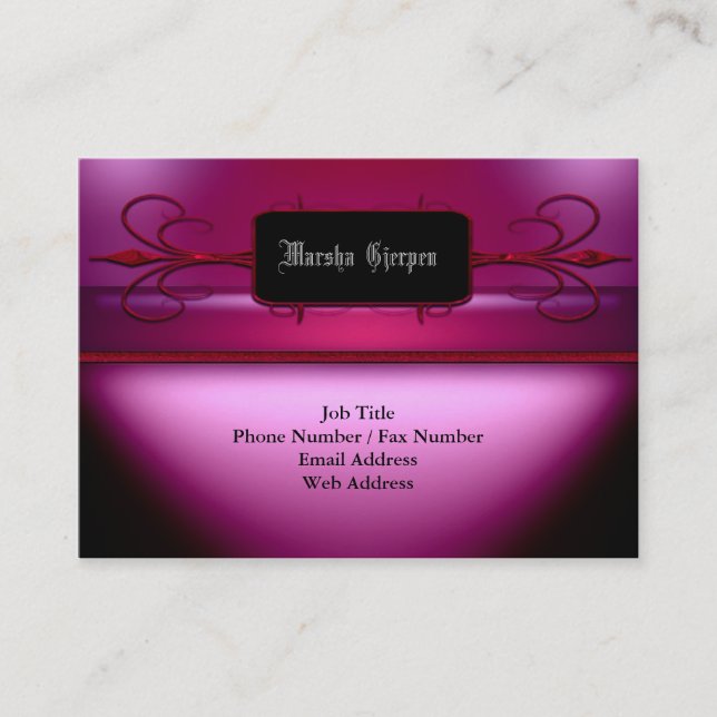 Naghten Hot  Business Card (Front)