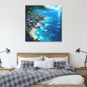 Nagisa no Yume “Dream of the Shore” Canvas Print