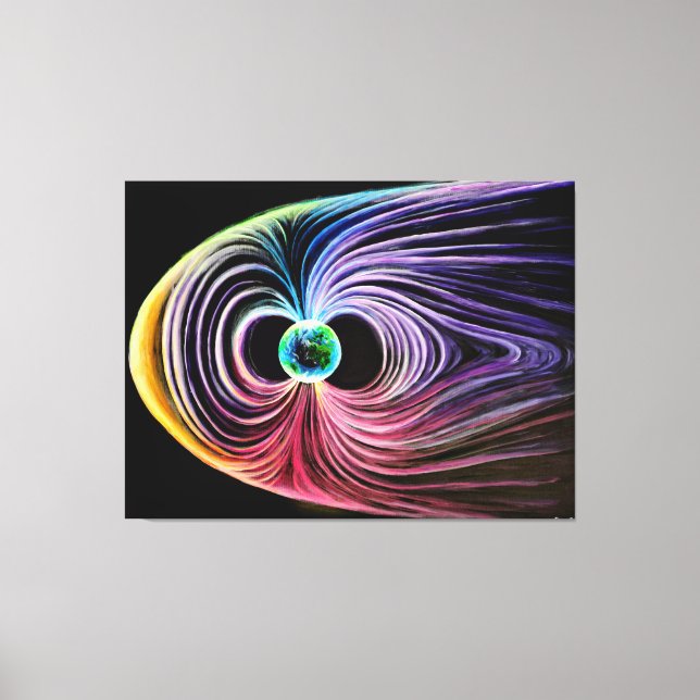 Nagnetosphere Canvas Print (Front)