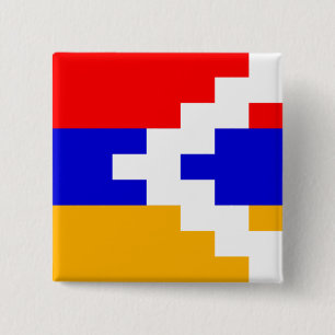 nagorno-karabakh 15 cm square badge