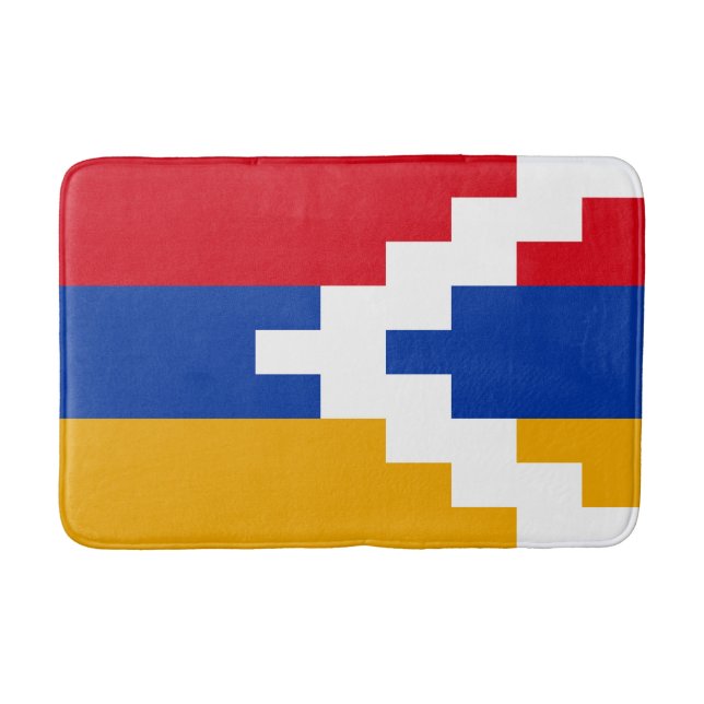 Nagorno Karabakh Flag Bath Mat (Front)