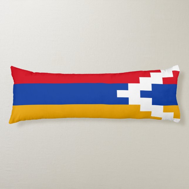 Nagorno Karabakh Flag Body Cushion (Front)