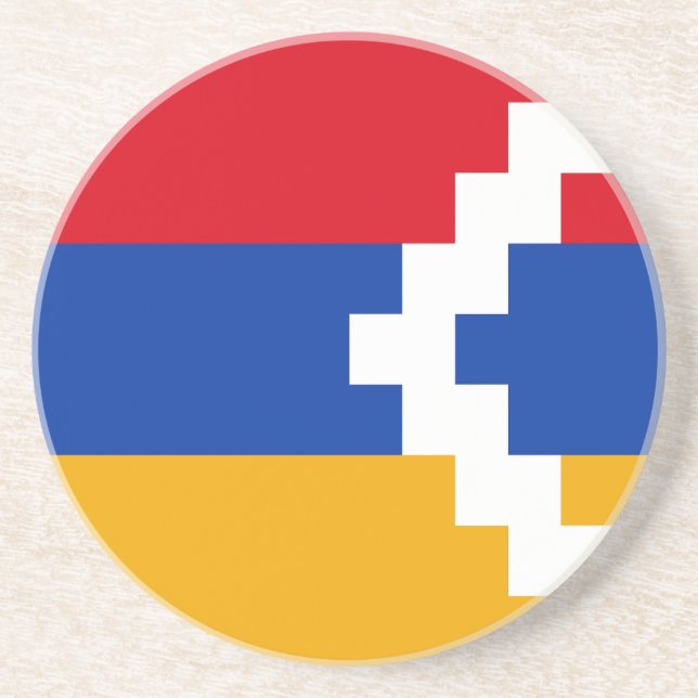 Nagorno Karabakh Flag Coaster (Front)
