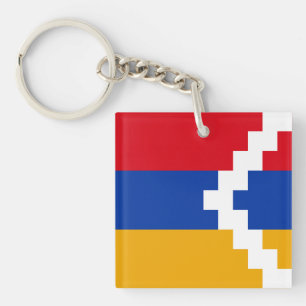 Nagorno Karabakh Flag Key Ring