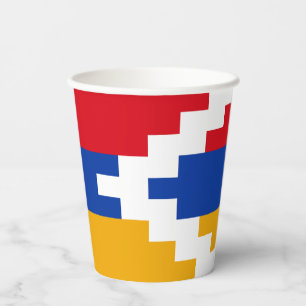 Nagorno Karabakh Flag Paper Cups