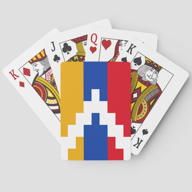 Nagorno Karabakh Flag Playing Cards (Back)