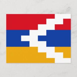 Nagorno Karabakh Flag Postcard