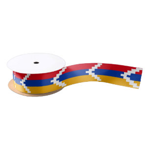 Nagorno Karabakh Flag Satin Ribbon