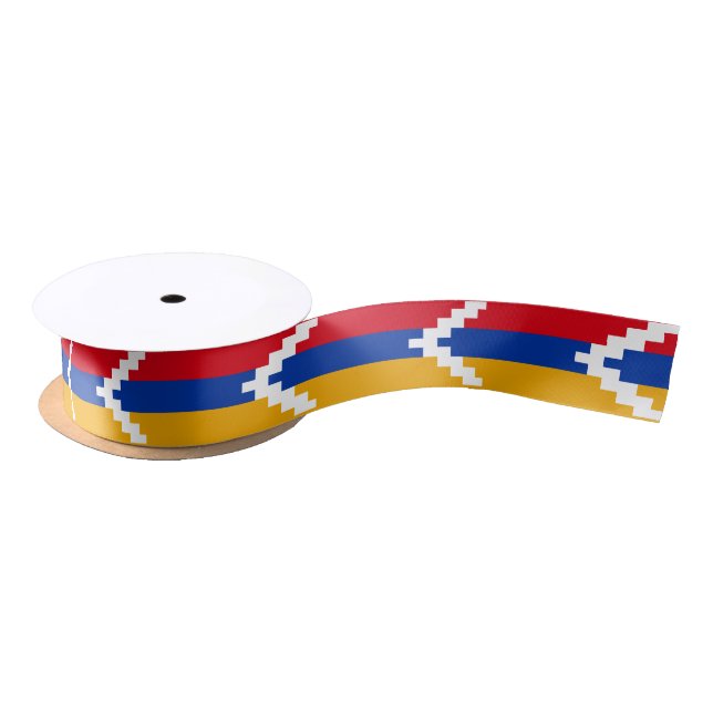 Nagorno Karabakh Flag Satin Ribbon (Spool)