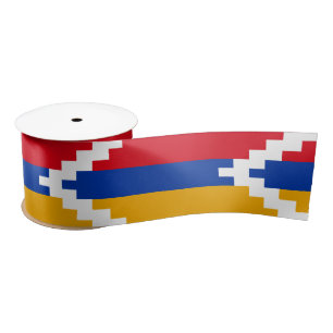 Nagorno Karabakh Flag Satin Ribbon