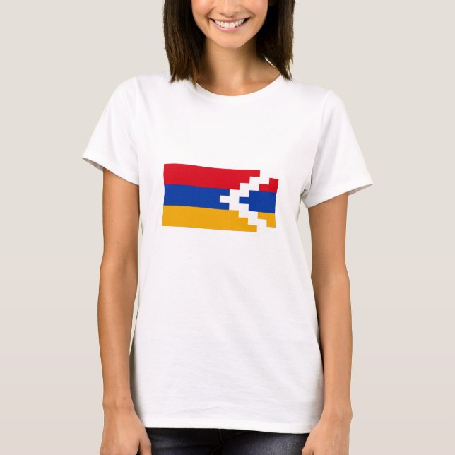 Nagorno Karabakh Flag T-Shirt (Front)