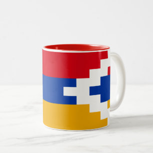 Nagorno Karabakh Flag Two-Tone Coffee Mug
