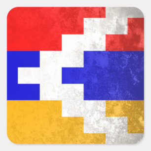 Nagorno Karabakh Square Sticker