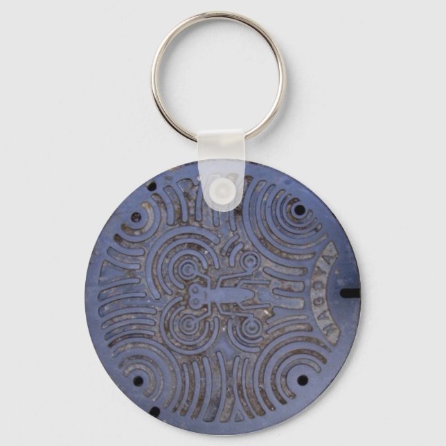 Nagoya manhole keychain (Front)