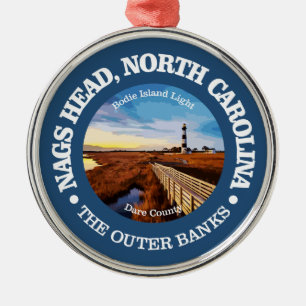 Nags Head (C) Metal Tree Decoration