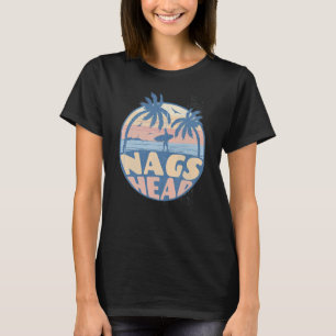 Nags Head North Carolina Beach Surf Summer Vacatio T-Shirt