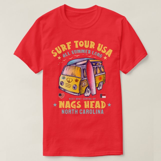Nags Head North olina T-Shirt (Design Front)