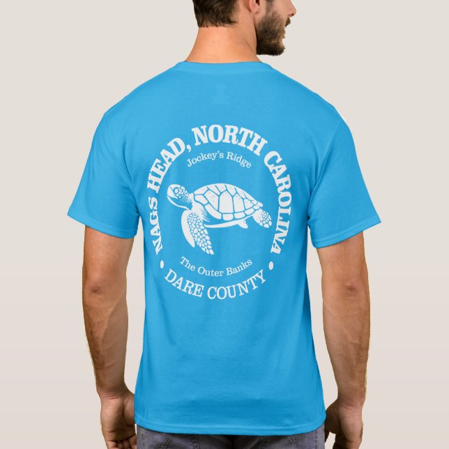 Nags Head (sea turtle) T-Shirt (Back)