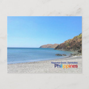 Nagsasa Cove, Zambales Philippines Postcard