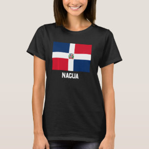 Nagua Dominican Republic Flag Emblem Escudo Crest  T-Shirt