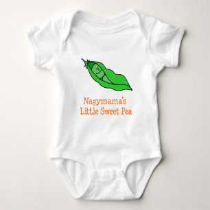 Nagymama Little Sweet Pea Baby Bodysuit