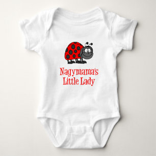 Nagymama's Little Lady Baby Bodysuit