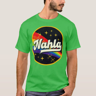 Nahla Rainbow In Space Vintage Style T-Shirt