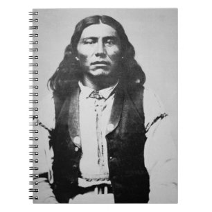 Naiche (d.1874) Chief of the Chiricahua Apaches of Notebook