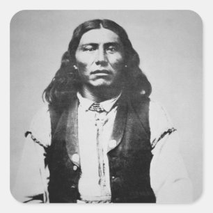 Naiche (d.1874) Chief of the Chiricahua Apaches of Square Sticker