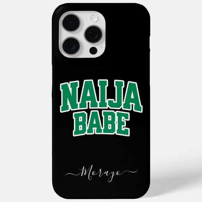 Naija Babe — Personalised Phone Case (Back)